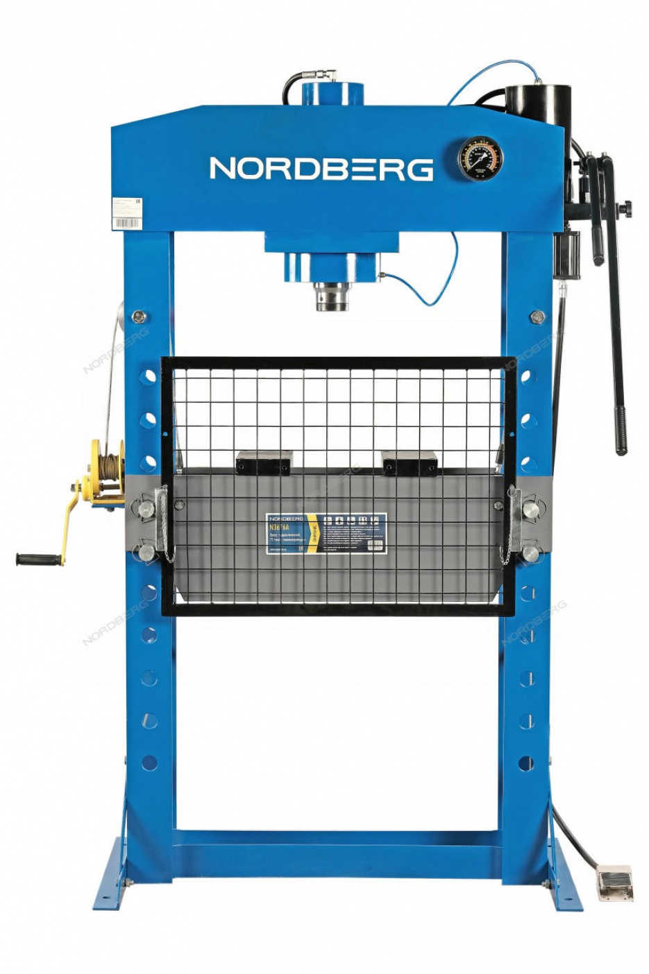 Пресс напольный 75 т, гидравлический NORDBERG N3676A